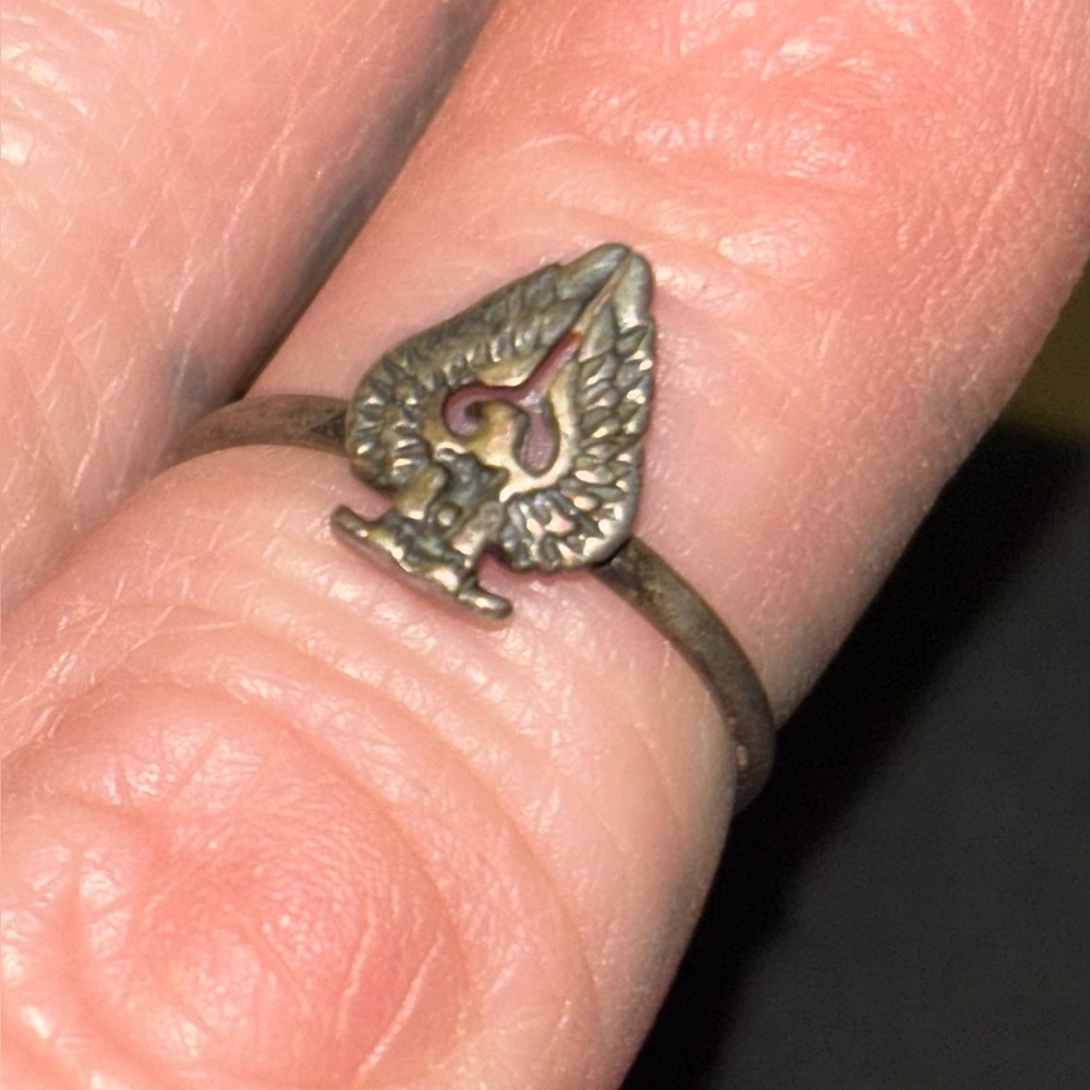Sterling 925 Vintage Eagle Ring